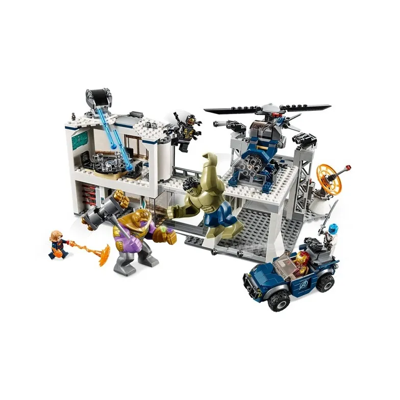 LEGO Super Hero Collection Marvel, The Avengers, Final Battle At The Base Building Blocks 76131-1