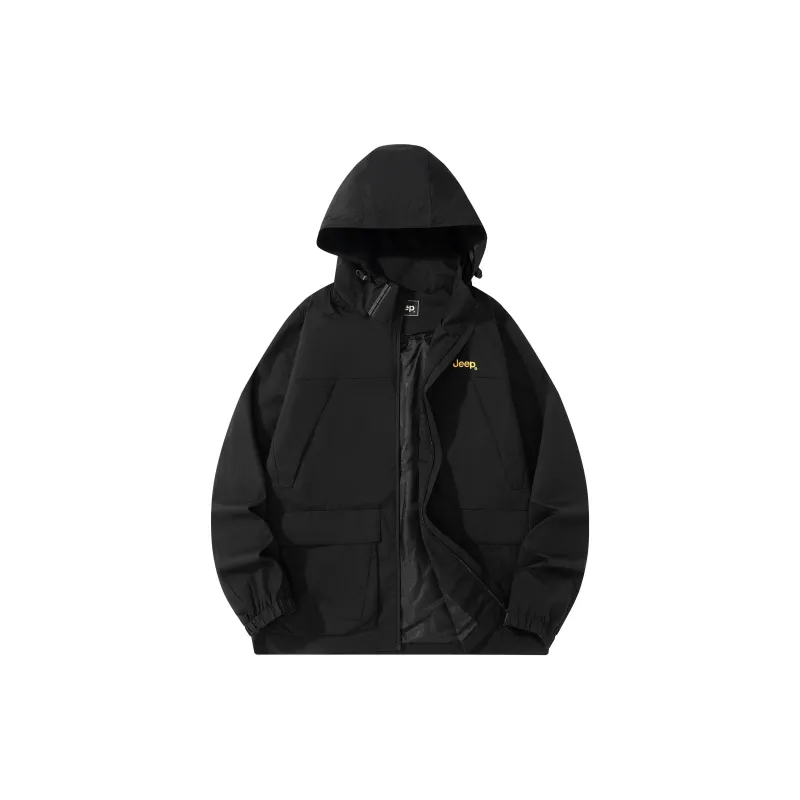 Jeep Waterproof, Windproof, And Breathable Windbreaker Jacket Unisex-2