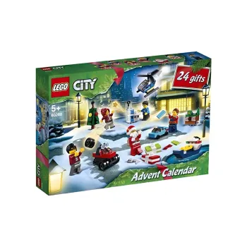LEGO City Collection, Christmas Countdown Calendar Building Blocks 301 600 60268