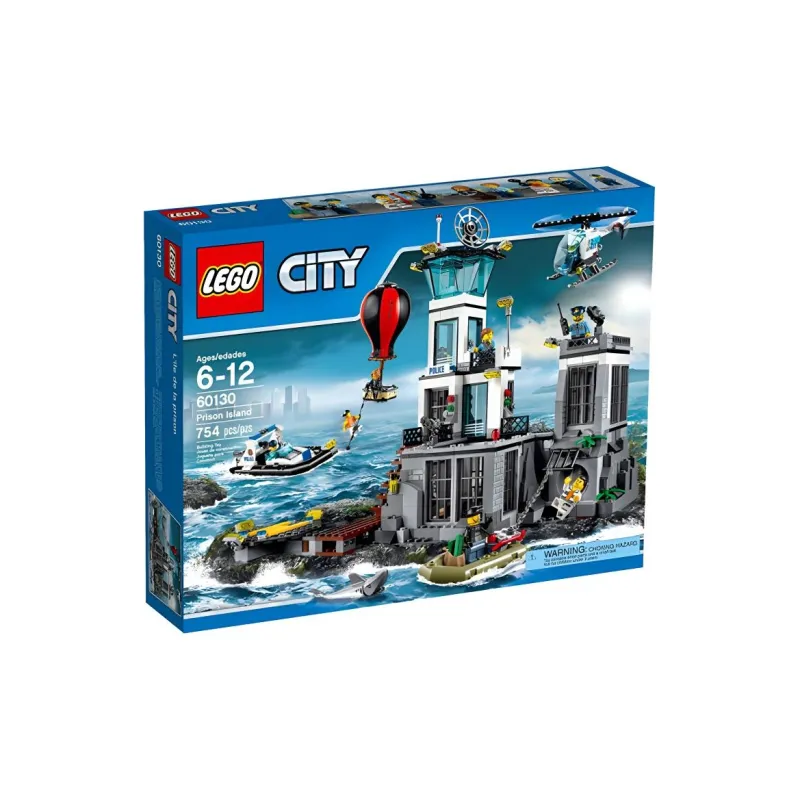 LEGO City Collection Prison Island Building Blocks 601 1000 60130-1