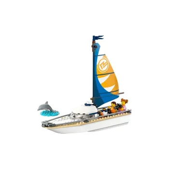 LEGO City Collection Sailboat Journey Building Blocks 102pcs 60438