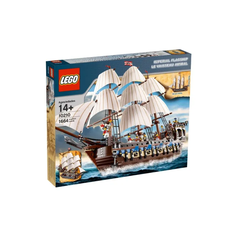 LEGO Pirate Collection Imperial Battleship Building Blocks 10210-2