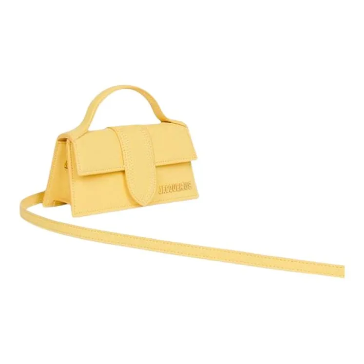 Jacquemus Cow Leather Shoulder Bag Crossbody Bag Handbag Mini Women's Gold-1