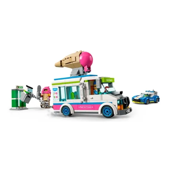 LEGO City Collection Chase Ice Cream Truck Building Blocks 317pcs 60314-3