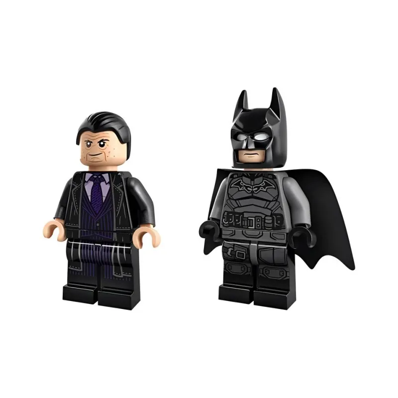 LEGO Super Hero Collection DC Characters DC Batmobile Pursuing The Penguin Building Blocks 301 600pcs 76181-1