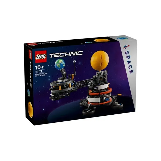 LEGO Planet Earth And Moon In Orbit-1
