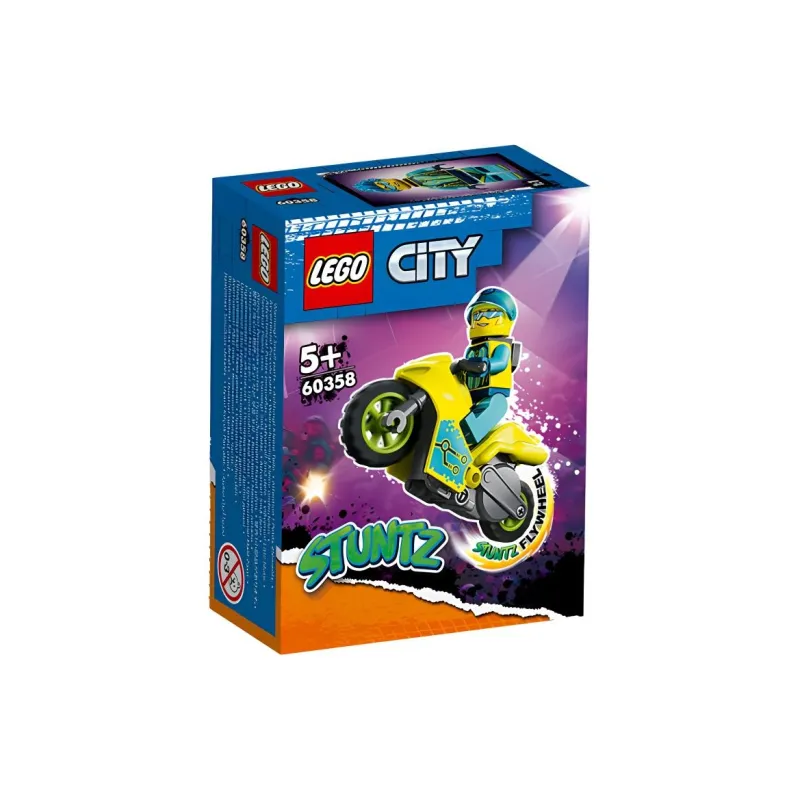 LEGO Anime Special Effects Motorcycle Building Blocks 13pcs 60358-3