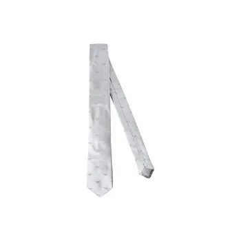 EMPORIO ARMANI Silk Ties Kids' Silver