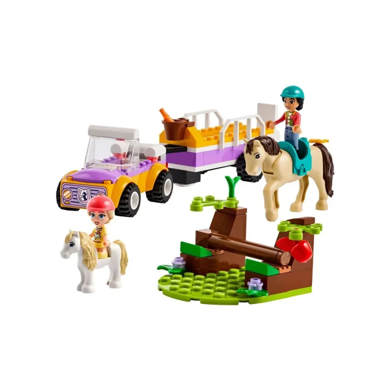 LEGO Horse And Pony Trailer Building Blocks 42634-0