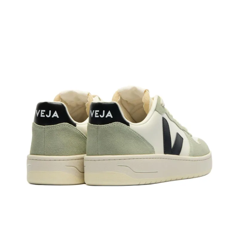 VEJA V 10 Low Top Skateboard Shoes Unisex Green-3