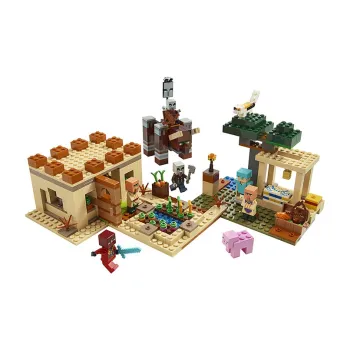 LEGO My World Collection Villager Raiding Party Of Misfortune Building Blocks 301 600pcs 21160