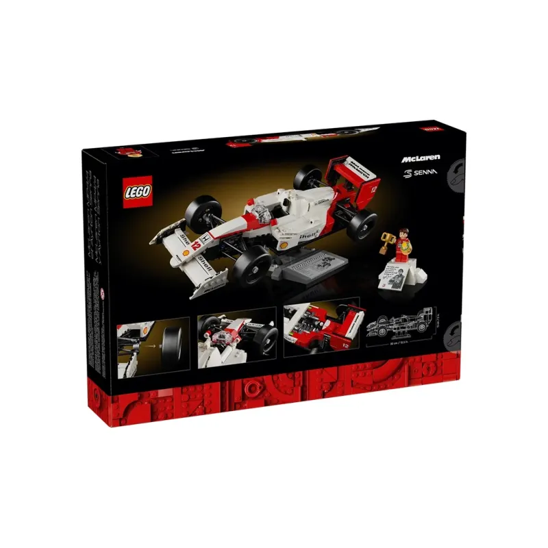 LEGO Icons McLaren MP4/4 & Ayrton Senna Set 10330-4
