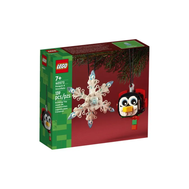 LEGO Penguin And Snowflake Building Blocks 139pcs 40572-3