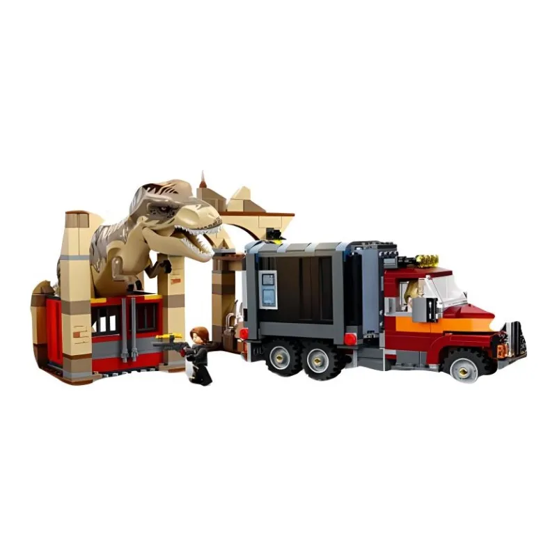 LEGO Jurassic World Collection Tyrannosaurus Rex And Savage Dinosaur Building Blocks 466 Pcs 76948-3