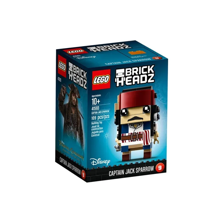 LEGO Brickheadz Caribbean Pirates Building Blocks 109pcs 41593-2