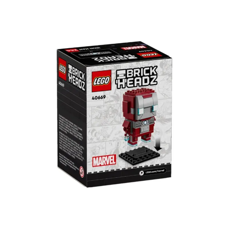 LEGO Iron Man MK5 BrickHeadz Building Blocks 101pcs 40669-3