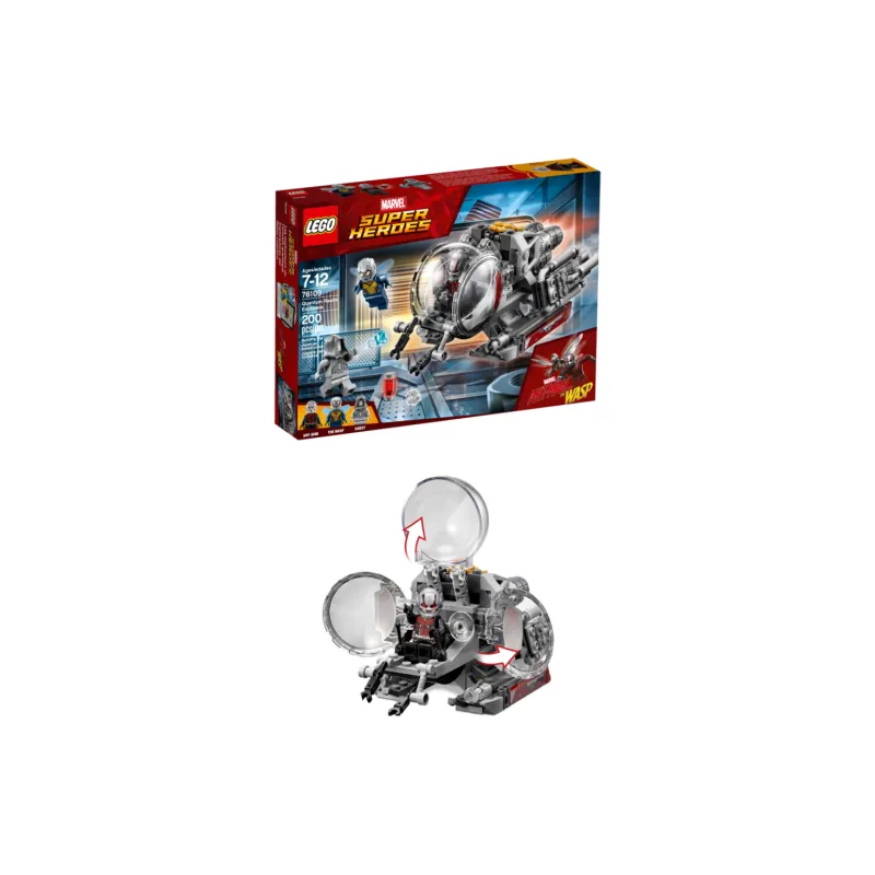 LEGO Super Hero Collection Ant Man  Boldly Venturing Into The Quantum World Building Blocks 200pcs 76109-3