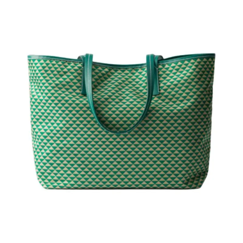 PRADA Recycled Nylon Tote Bag, Shopping Bag, Shoulder Bag Unisex Mango-2