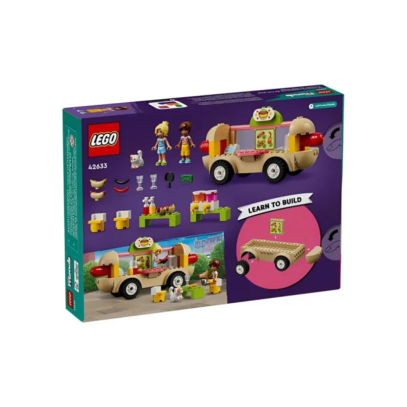 LEGO Hot Dog Food Truck Building Blocks 42633-2