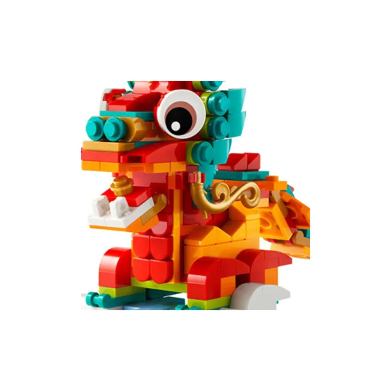 LEGO Chinese Zodiac Year Of The Dragon Assembly Ornament Building Blocks LEGO40611-2
