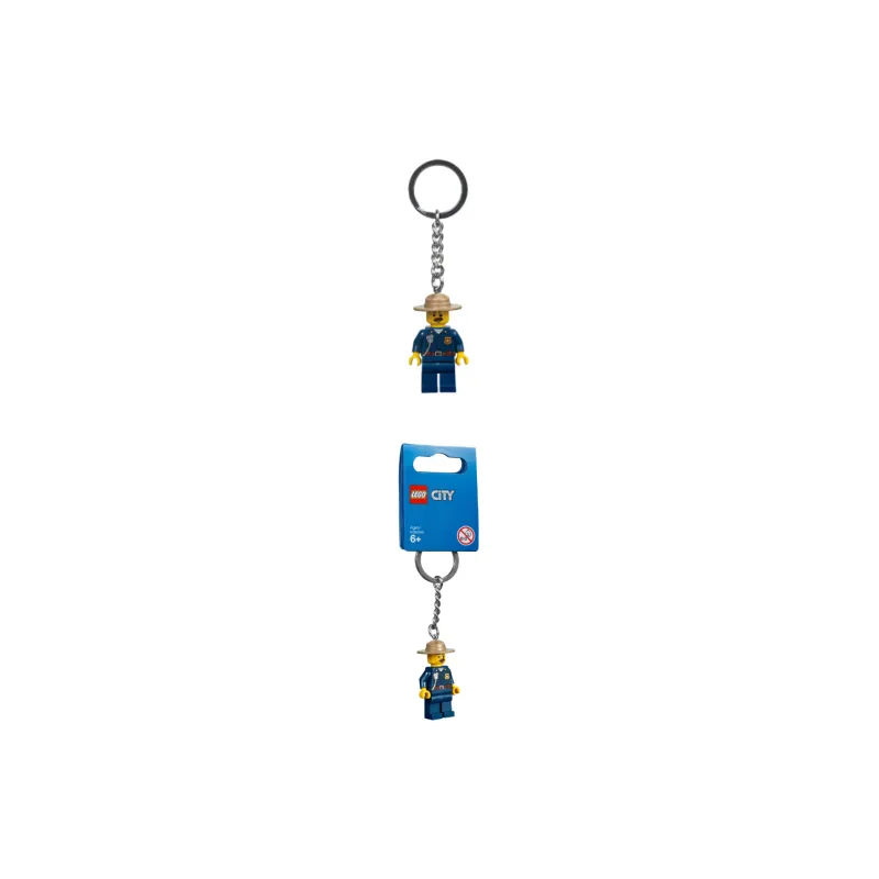 LEGO Mountain Special Police Keychain Building Blocks 1 853816-2