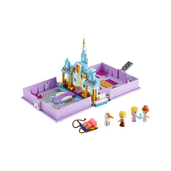 LEGO Disney Collection Elsa Disney Frozen Collection, Anna And Elsa's Adventure Book Building Blocks 43175