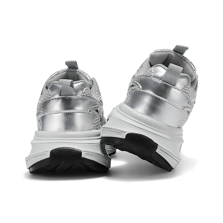 AGSDON Lightweight Height Increasing Thermal Low Top Chunky Sneakers Men's-44