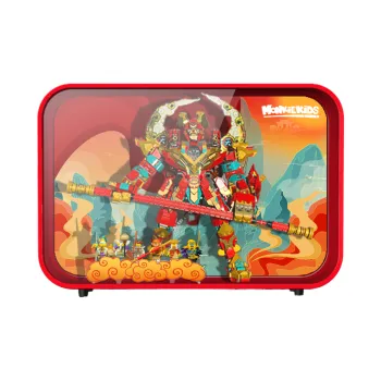 LEGO Little Monkey King Collection Sun Wukong Ultimate Transforming Mecha & Display Case Red Building Blocks 80045 2