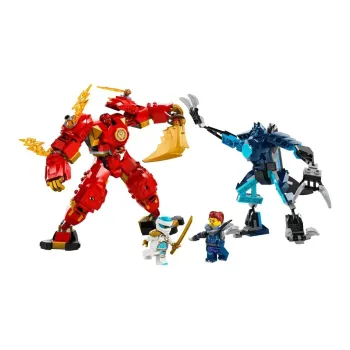 LEGO Kai's Elemental Fire Mech Building Blocks 71808