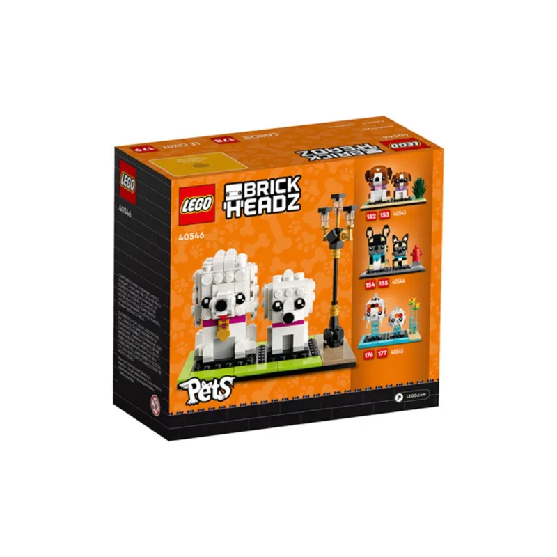 LEGO Poodle BrickHeadz Building Blocks 304pcs 40546-3