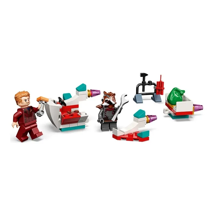 LEGO Super Hero Collection Marvel Guardians Of The Galaxy Christmas Countdown Calendar Building Blocks 76231-2