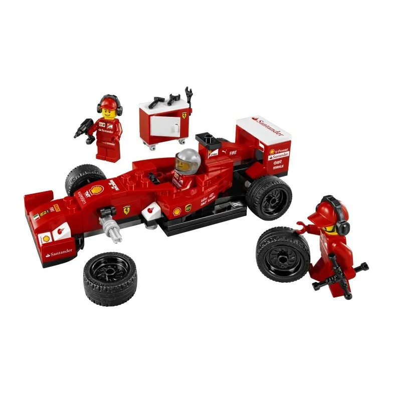 LEGO Super Racing Collection F14T And Scuderia Ferrari Truck Building Blocks 601 1000 75913-2