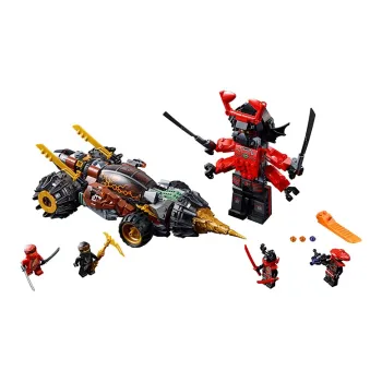 LEGO Phantom Ninja Collection Earthy Ninja Kudo's Giant Drill Tank Building Blocks 587pcs 70669