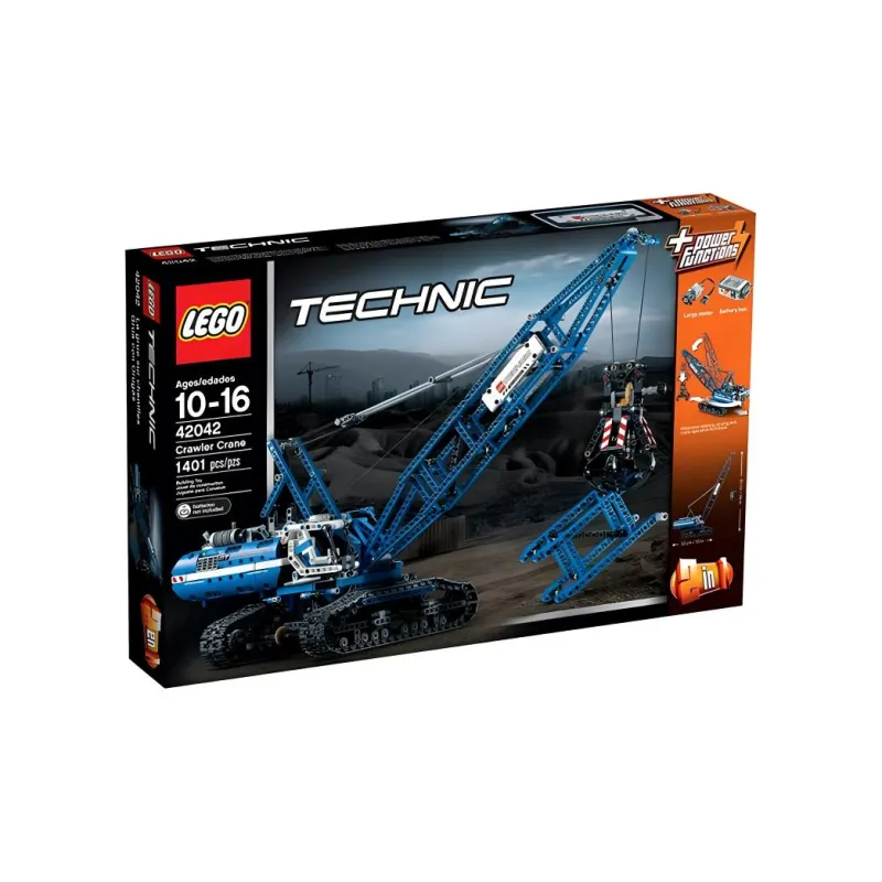 LEGO Technology Mechanical Set Belt Driven Hoist Building Blocks 1401pcs 42042-2
