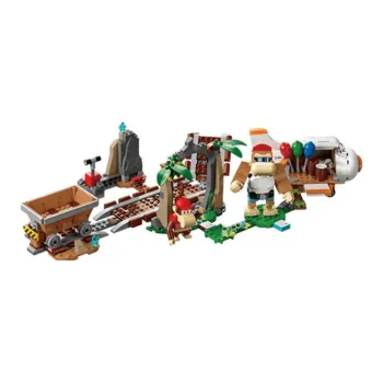 LEGO Super Mario Didi King Kong's Mining Cart Cycling Expansion Set Building Blocks 1157pcs 71425