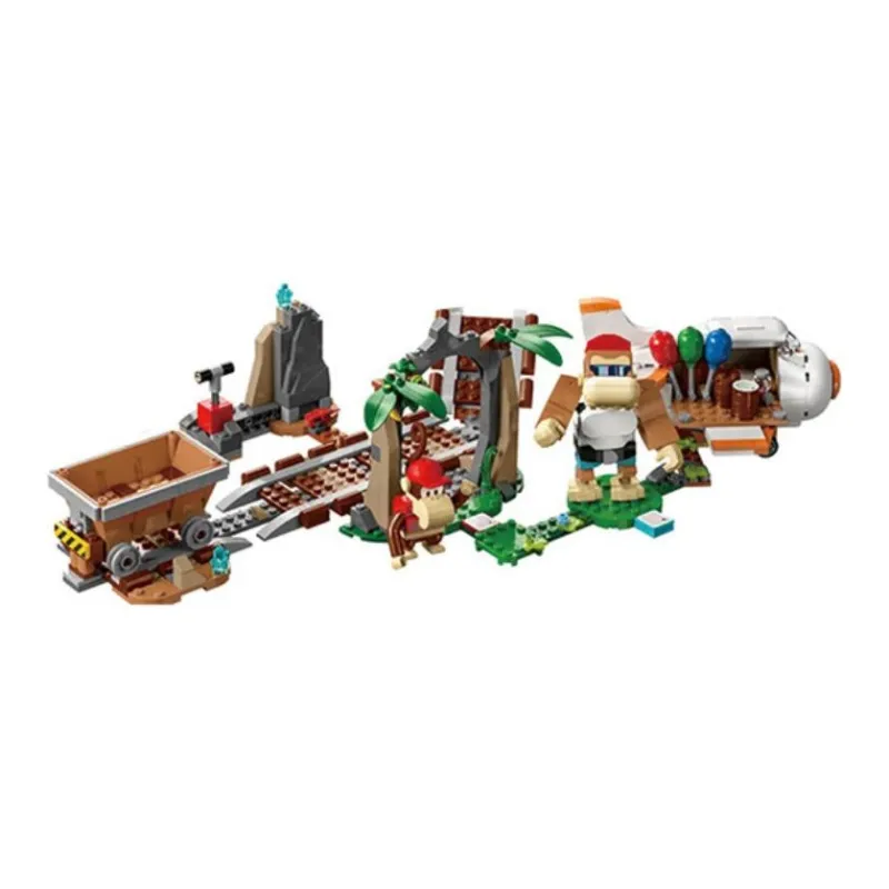 LEGO Super Mario Didi King Kong's Mining Cart Cycling Expansion Set Building Blocks 1157pcs 71425-0
