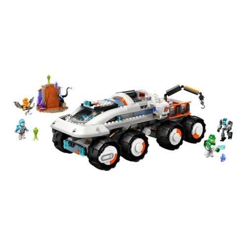 LEGO Command Rover And Crane Loader Building Blocks 60432