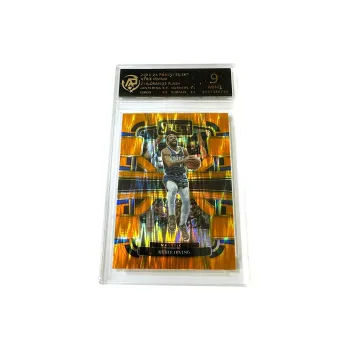 PANINI Kyrie Irving Mavericks Select Level 1 Orange Waterfall Refringence Player Card 9 Points Graded Cards 1 Pc