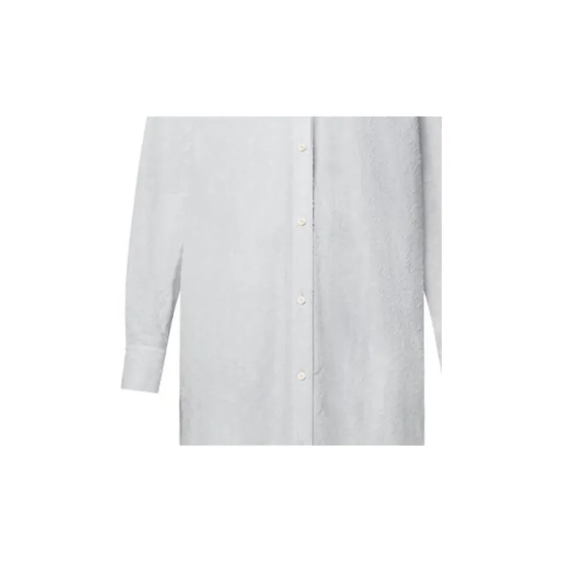 LOUIS VUITTON Monogram Fil Coupé Shirt Dress-3