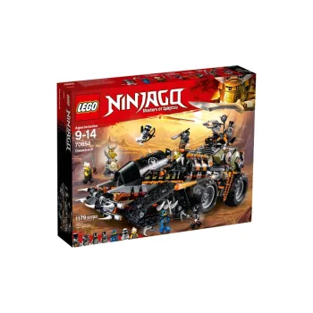 LEGO Phantom Ninja Collection Heavy Duty Dragon Catching Truck Building Blocks 1001 2000 70654