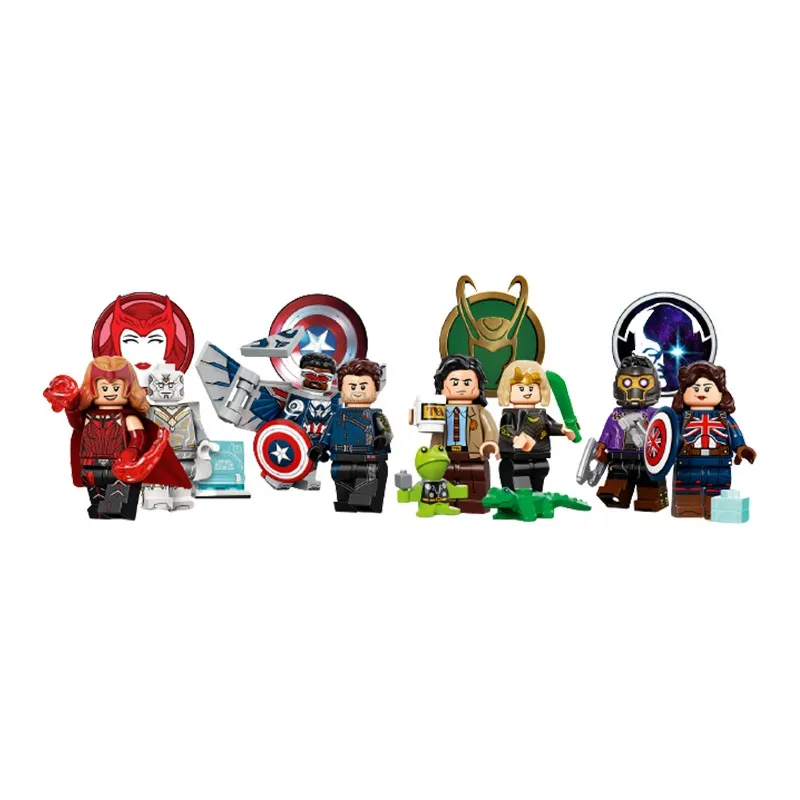 LEGO Minion Collection Marvel Character Squeaky Fun Marvel Studios 12 Pcs In Total Building Blocks 10 30 71031-2