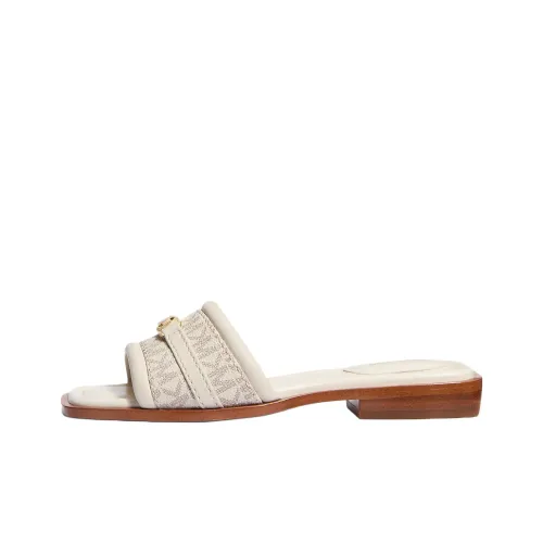 MICHAEL KORS Slide Slippers Women's White