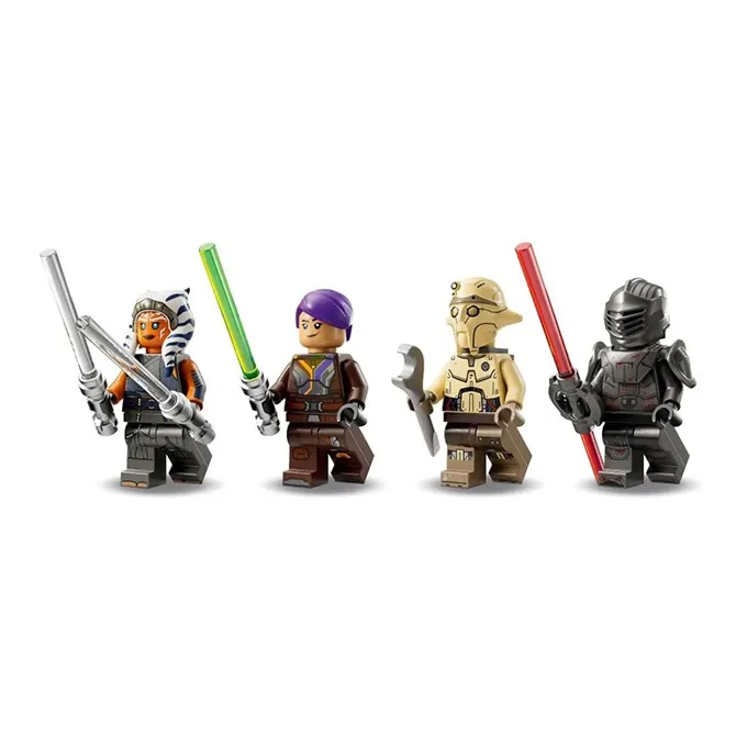 LEGO Ahsoka Tano's T 6 Jedi Shuttle Building Blocks 75362-3