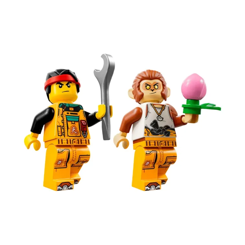 LEGO Little Monkey King Collection Monkie Kid Transforming Workshop Building Blocks 390pcs 2 Pcs Figures 80050-2
