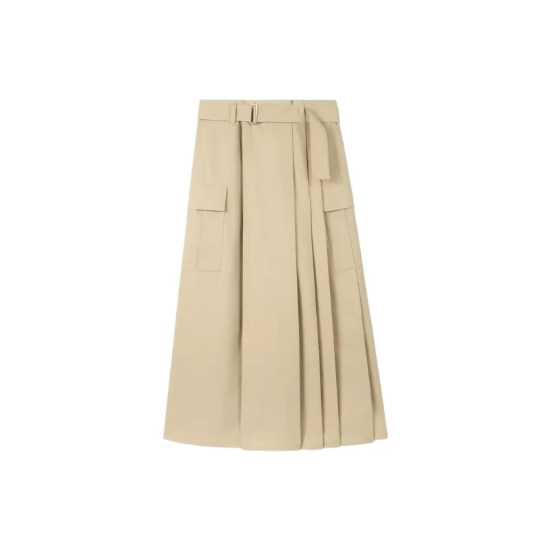 KENZO Cargo Long Ripstop Skirt-1