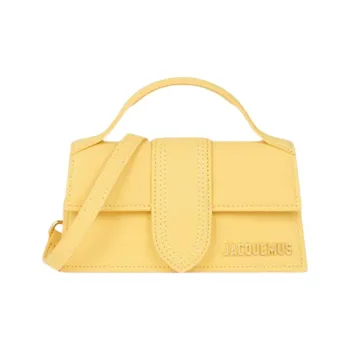 Jacquemus Cow Leather Shoulder Bag Crossbody Bag Handbag Mini Women's Gold