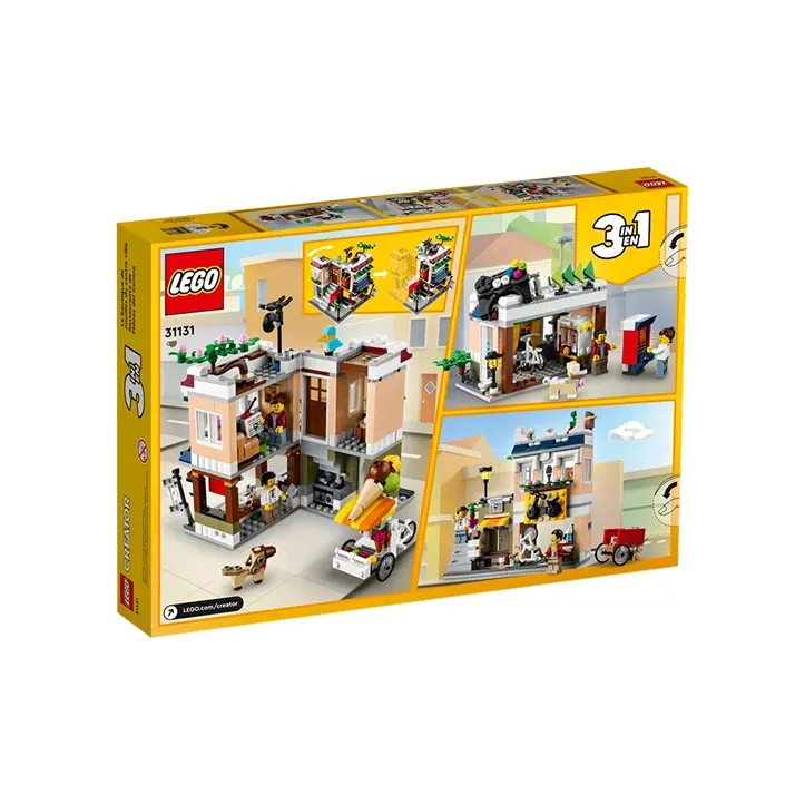 LEGO Creator City Center Face Salon Building Blocks 569 Pcs 31131-2