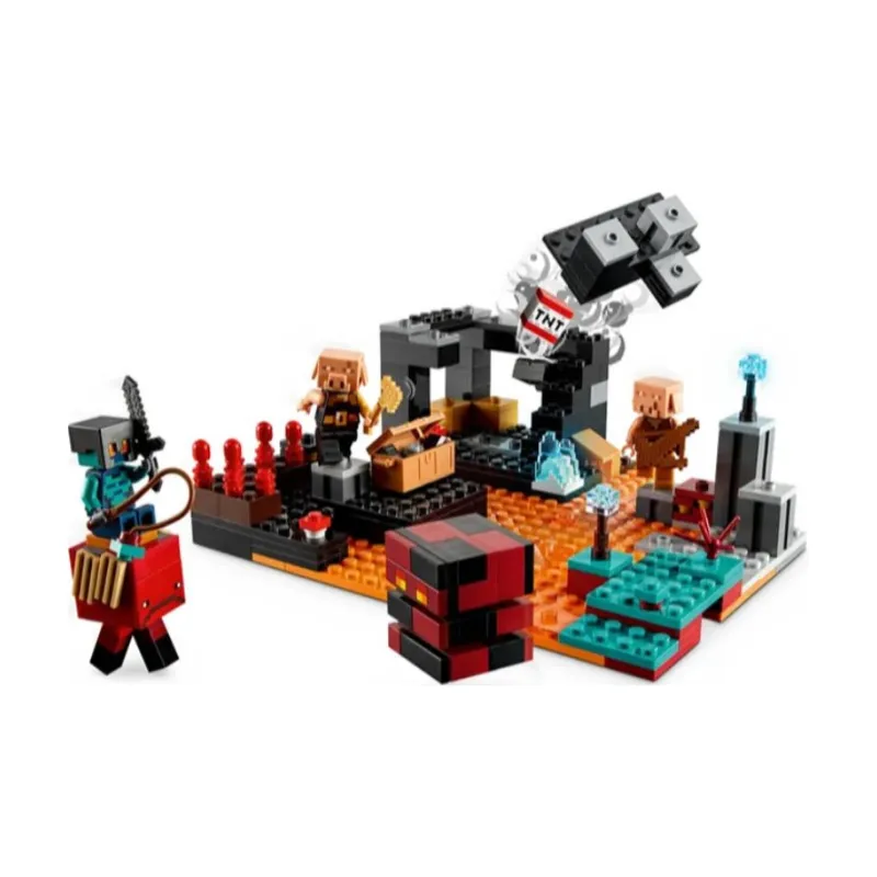 LEGO My World Collection The Nether Fortress Building Blocks 300 Pcs/pzs 21185-2