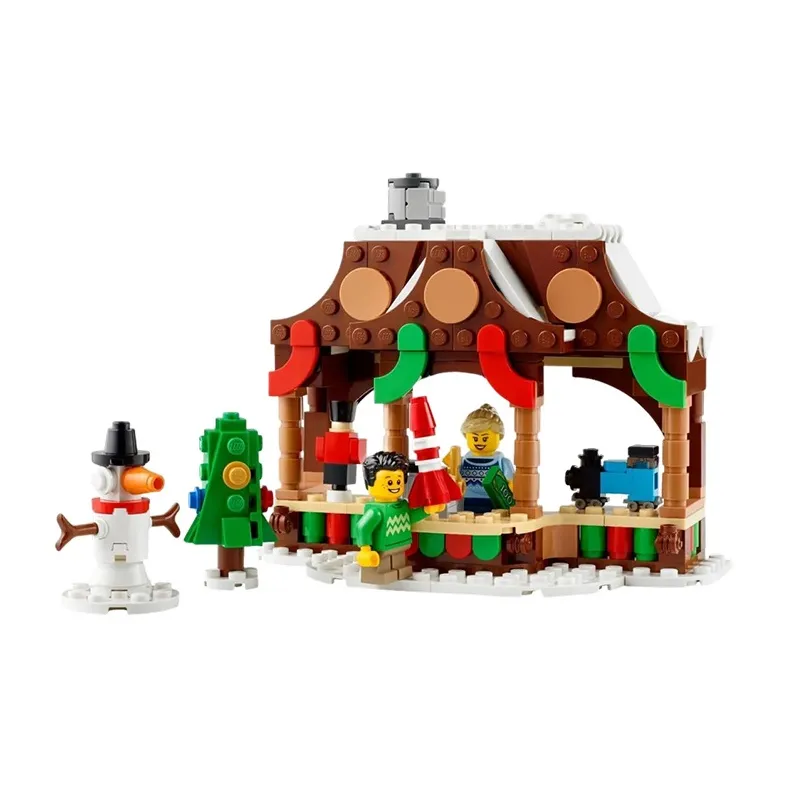 LEGO Creator Winter Market Stall Building Blocks 271pcs 40602 1-2