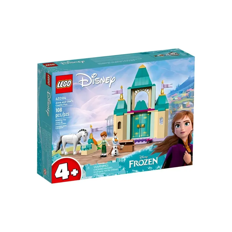 LEGO Disney Princess Collection Anna And Olaf's Joyful Castle Building Blocks 0 300pcs 43204-1